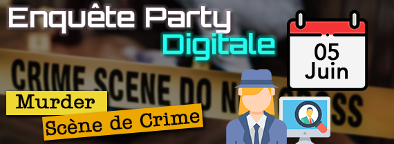 TACDigitalProd's tweet image. Un crime a eu lieu récemment. À vous de mener l'enquête !

Vous pouvez vous inscrire dès maintenant à l'Enquête Party "Scène de Crime" en suivant ce lien : lnkd.in/ewewjcc

#covid19 #webinar #teletravail #deconfinement #teambuilding #theatre #entreprise #rh @TACPARIS