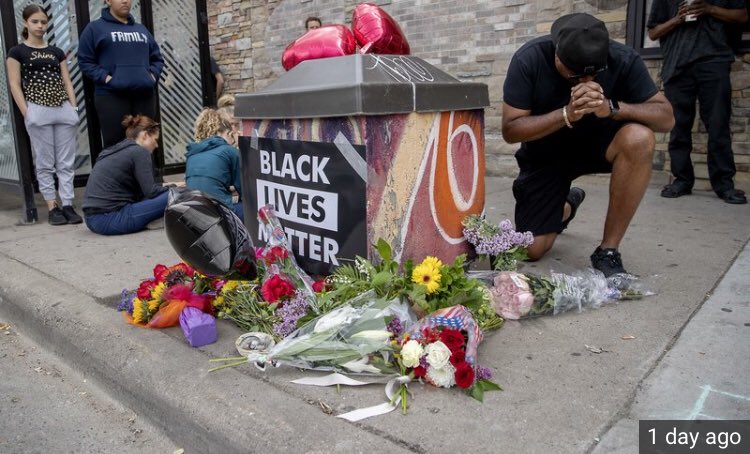 Maryamsann's tweet image. ۴۰۰ سال بردگی!!
#BlackLivesMatter
#Minneapolis
#when_will_it_end