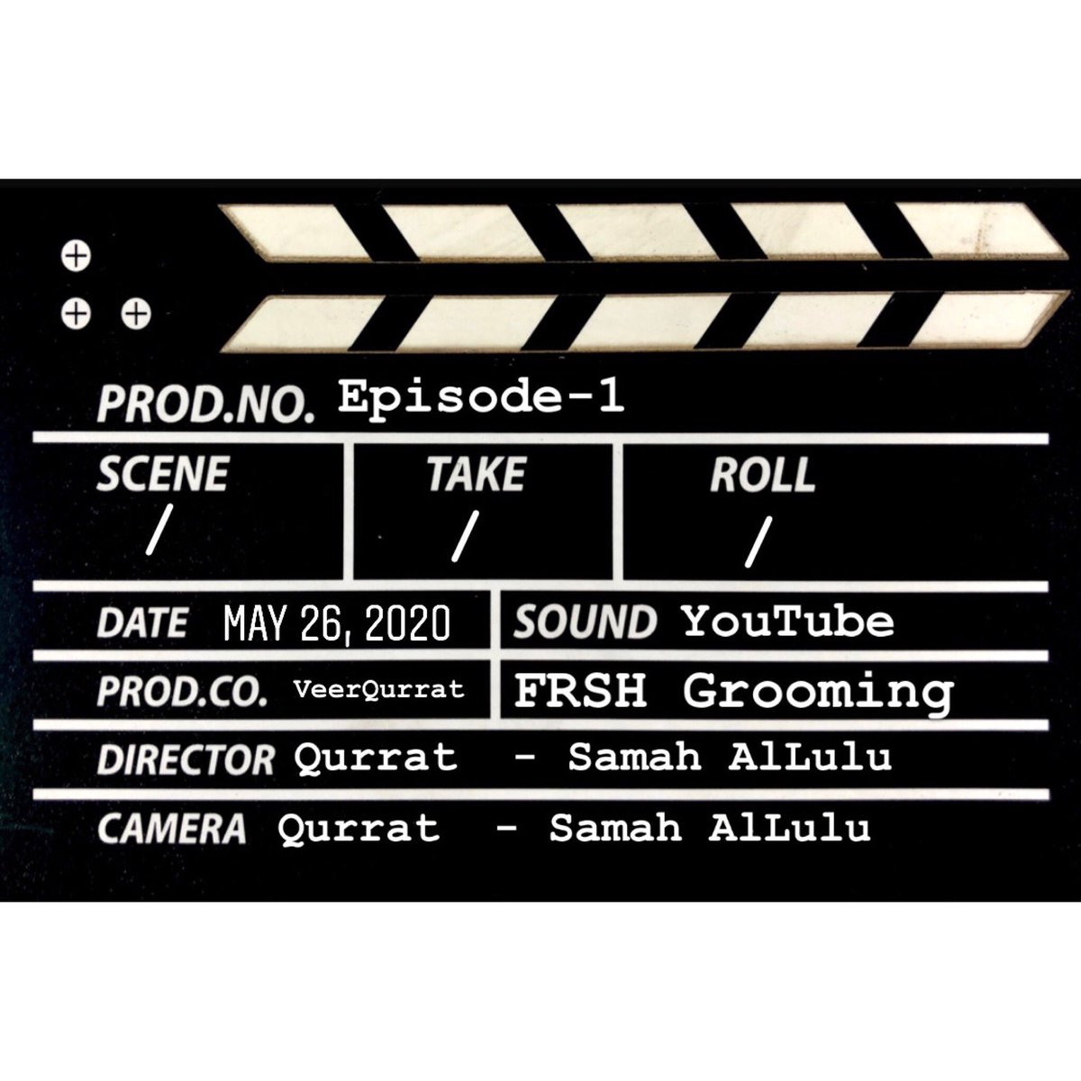 Qurrart's tweet photo. #onemin #Episode1 #frshgrooming @frshgrooming 
#filming #filmmking #film https://t.co/tqphfQtiIH