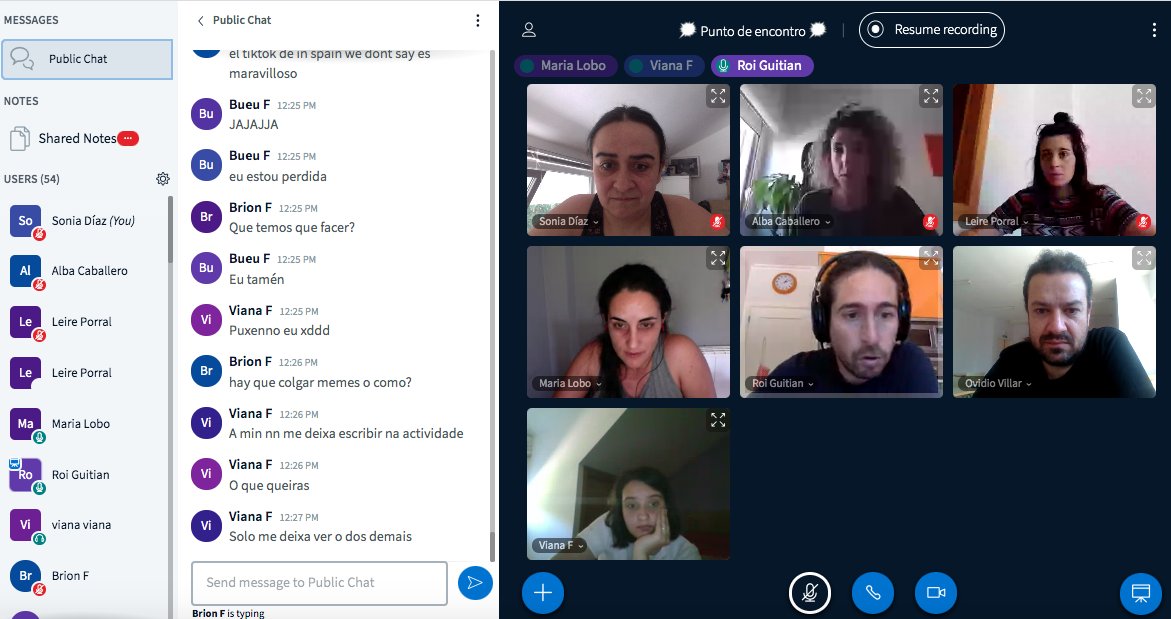 agareso's tweet photo. Medio cento de rapaces e rapazas de toda Galicia participan esta semana no hackaton en liña do #EpDLab. Este ano non puidemos compartir xornada de xogos e aprendizaxes en Silleda, como viñamos facendo os últimos anos, pero buscamos o xeito de atoparnos virtualmente. https://t.co/5kRTiE6uSJ