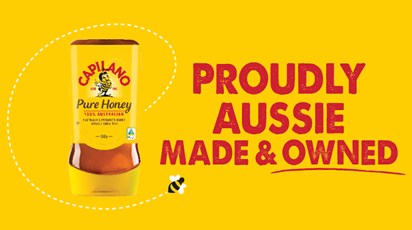 #AustralianMade and #AustralianOwned, since 1953. Products with a #Capilano logo contain 100% pure Australian honey that has been produced by hardworking Aussie beekeeping families.🐝🇦🇺 #AustralianHoney #CapilanoHoney #SupportAussieBeekeepers