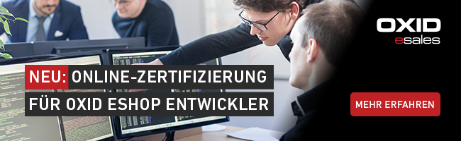 OXID_eSales's tweet photo. #OXID #Entwickler bestätigen ihr Können und ihr Know-how rund um die #OXID Plattform jetzt mit der Onlinezertifizierung: https://t.co/ppSt3GxrRy
#onlinetraining #udemy #oxidacademy #oxideshop #fitinoxid #earnmore #projectmanagement #development https://t.co/6wat8n8uKC