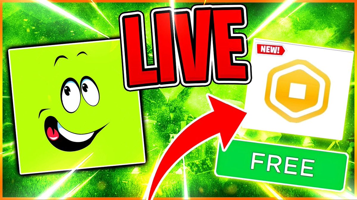 Robux Giveaway Live Now