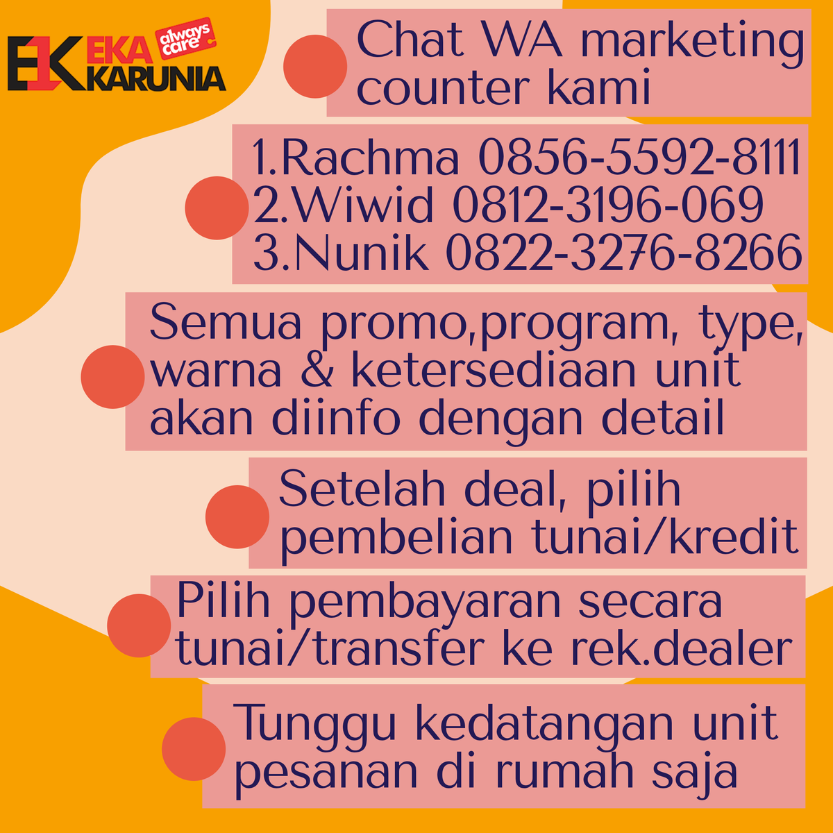 EkaKaruniaMotor's tweet photo. Nih mimin bagi info, untuk menambah keamanan motor sobat eka semua, beberapa unit Honda kini memiliki tambahan fitur yaitu GPS

Langsung kepoin dengan chat marketing counter kami

Atau kunjungi langsung showroom kami di JL.A.Yani no.246 Surabaya 😁 https://t.co/DN5nD9o8Kw