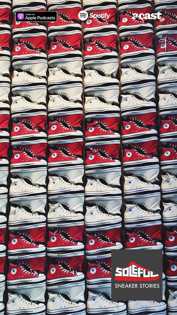 Did you know the Converse All Star sells 270,000 pairs a day?! On today’s <a href="/soleful_podcast/">Soleful: Sneaker Stories</a> we talk to expert Hal Peterson about how the All Star dominated basketball for 50 years &amp; became a modern fashion icon. Listen in! @converse #converseallstar #conversechucktaylor #allstar