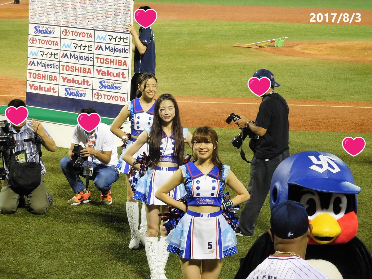 SACHI_LIVE's tweet photo. 17LIVEで頑張ってる💖けいちゃん💖
Passion卒業しても応燕中
https://t.co/8NmQojCW25
⚾2017/8/2 & 3⚾
私称😄グループサウンズ風🎸新衣装
チアアップシールも可愛いね😍
#swallows #Passion2016 #Passion2017 #5KEIKO https://t.co/AAt4BSw84Z