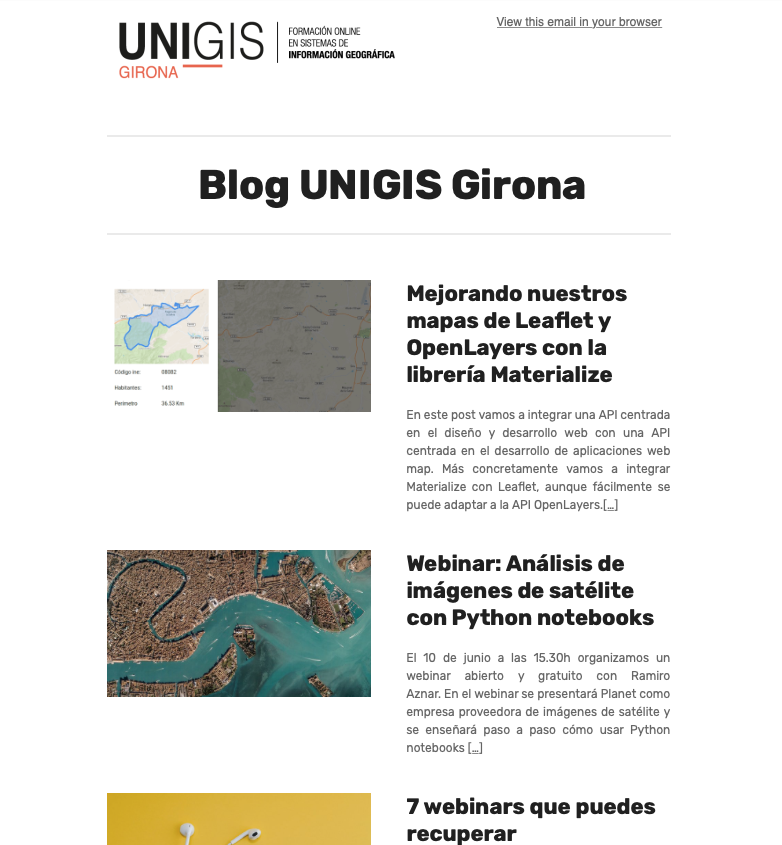 SIGTE_UdG's tweet image. Si vols estar al dia dels posts que publicquem al #blogUNIGIS @UNIGISGirona, subscriu-te a la newsletter 📩bit.ly/subscribe-sigte
i rebràs mails com aquest👇🏼
bit.ly/2TKUUKQ
