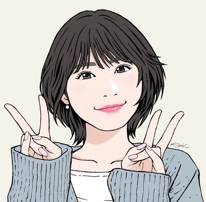 新垣結衣のtwitterイラスト検索結果