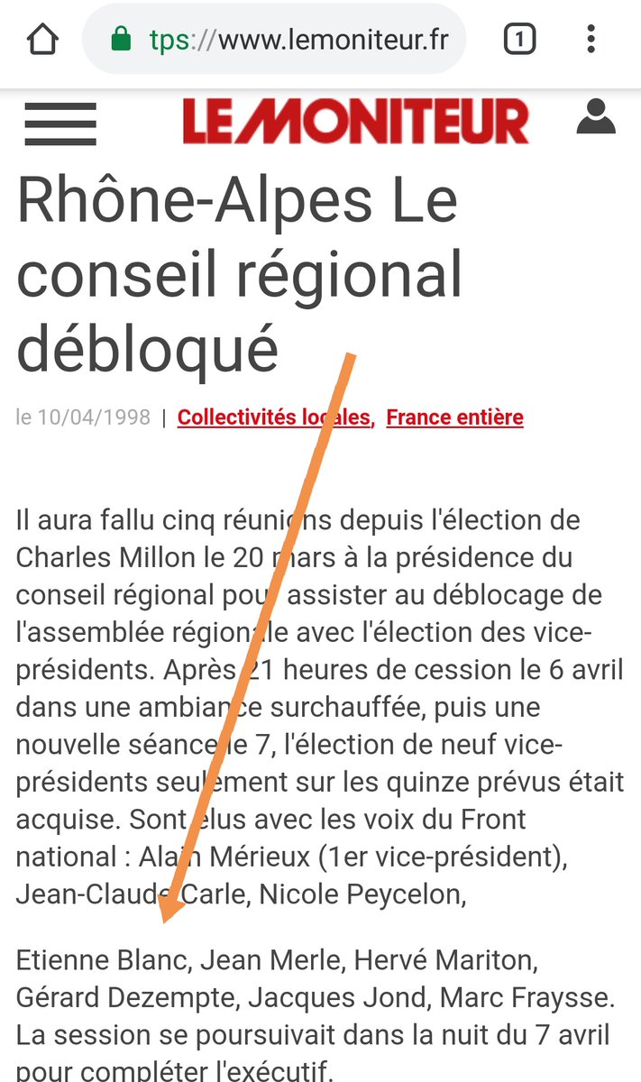 LucARBIB's tweet photo. @JCKohlhaas @Fabien_Bagnon @brunobernard_fr @maintenantlyon @AgirOullins2020 Et Etienne blanc on en parle ? @blanc_etienne c'est 1 grand démocrate cumulard avec #millon à la région Rhône Alpes, élu avec voix #fn au + fort de sa période #antisemite en 1992, & qui le cache dans bio #objectiflyon https://t.co/eI5z2VR2FZ https://t.co/x1no3eTvgi