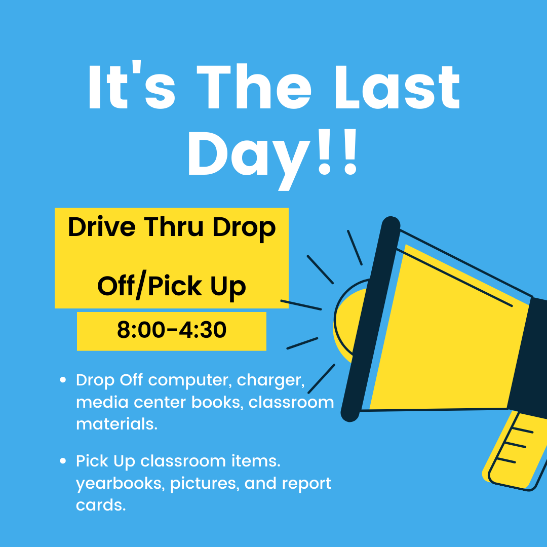 WESTWOODWILDCAT's tweet photo. If you have not come by to drop off/pick up, make sure you come TODAY!! https://t.co/xPUKv8sNdM