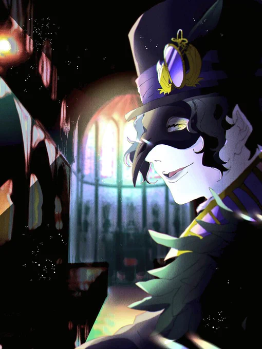 #twstファンアート
学園長の美しさにゾッとしたい…。 