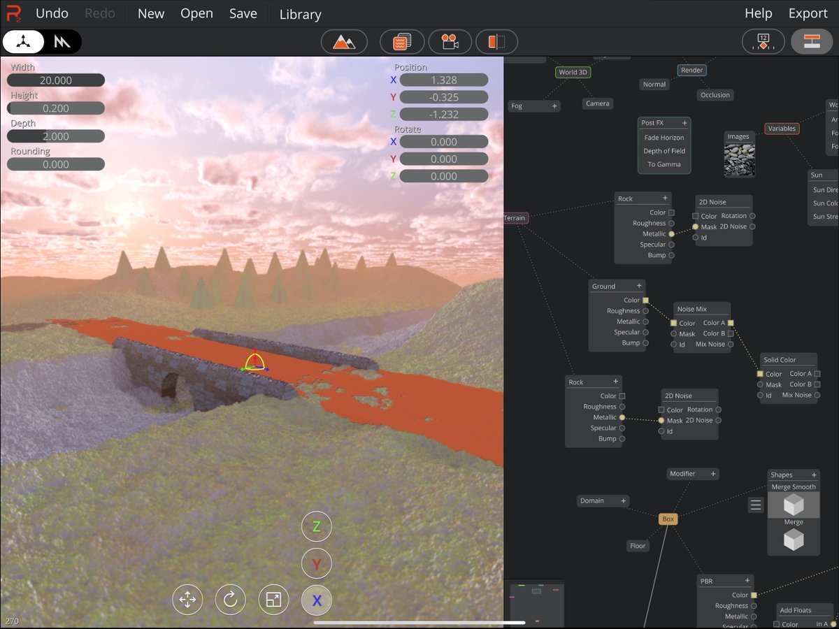 MarkusMoenig's tweet image. Early alpha iPad shots of my procedural SDF modeler and renderer Render-Z for iOS / Mac. Workflows for both artists and developers (Visual Metal Editor!). Based on work of @iquilezles, @FabriceNEYRET and more. Testers needed! #metalapi #gamedev #shader #ipad #metal