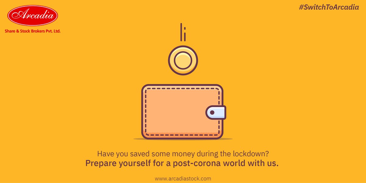 ArcadiaStock's tweet photo. Choose from a variety of options to invest and double your savings. Register Now - https://t.co/h55wBeoRts

#Arcadia #zerobrokerage #Trading #Investments #savings #expenses #ThursdayThoughts #money #finance #stockmarket #sharemarket https://t.co/sw4M6aV6Xa
