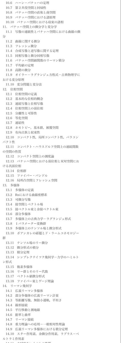 これを見て、新井朝雄先生の『現代物理数学ハンドブック』の存在