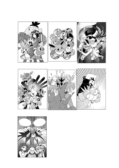 ポケスペ55巻からは第12章xy編が展開しますが先行して発売していた全6巻には未 山本サトシの漫画