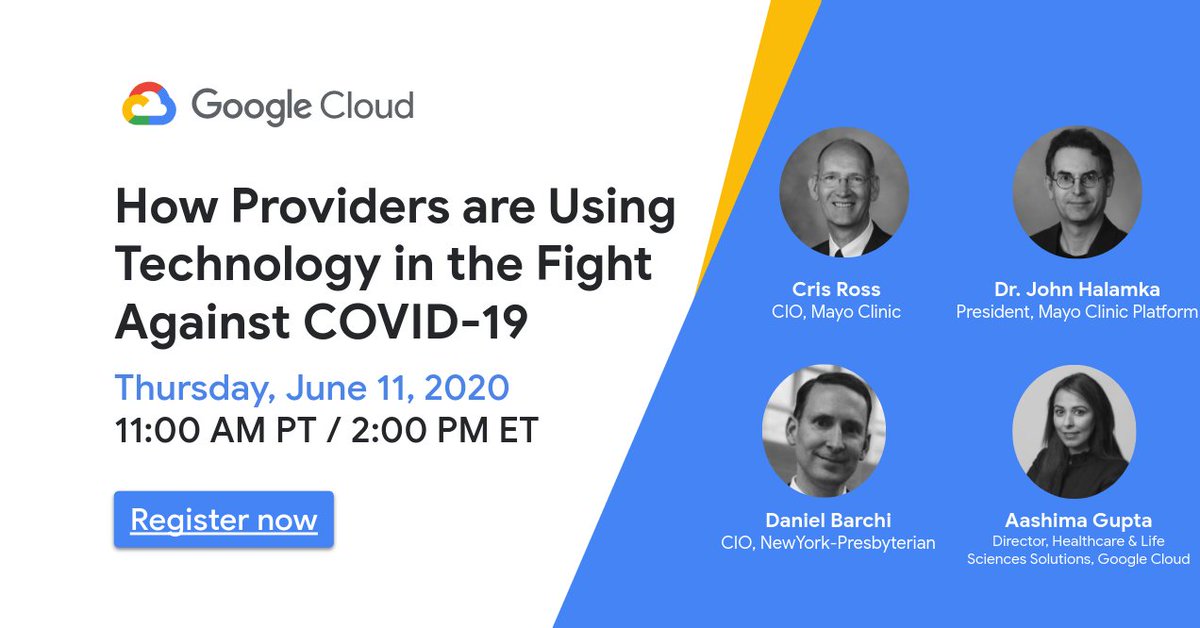 PollyIsrani's tweet photo. Working in #healthcareIT ? We're hosting a digital panel on how Providers are using technology in the fight against #COVID19 #googlecloudonair  Register here: https://t.co/qPqJzoI4TX https://t.co/PABnzDdLjC