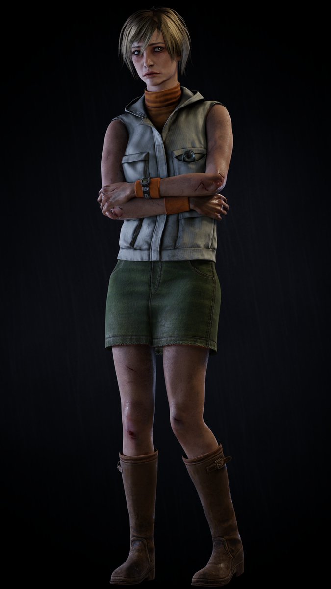 4K Renders of Cheryl, Pyramid Head, Bunny Legion and WIP PTB outfits. : r/deadbydaylight