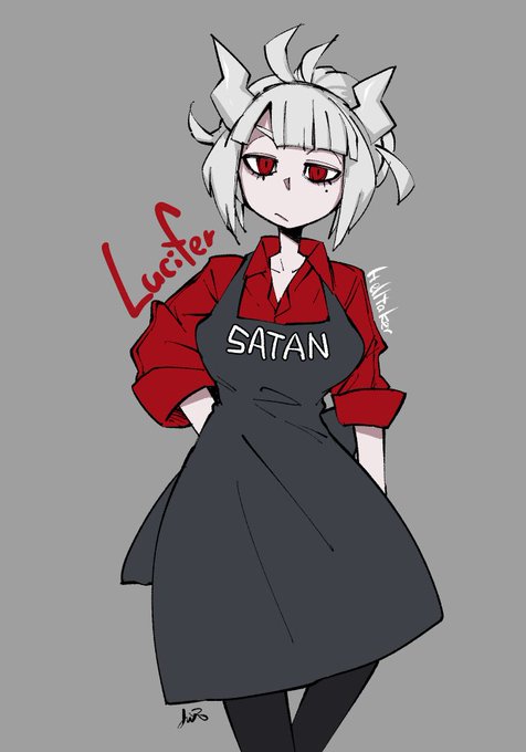 #Lucifer from #Helltaker 
