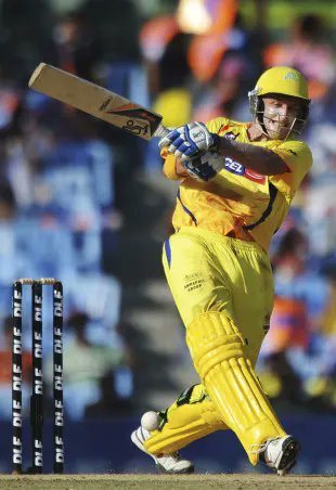 It was Huss brilliant 83* that setted the tone for the host at hot n humid condition on chennai .At the end of 20 overs it was CSK who were on top at defendable score of 183/5.