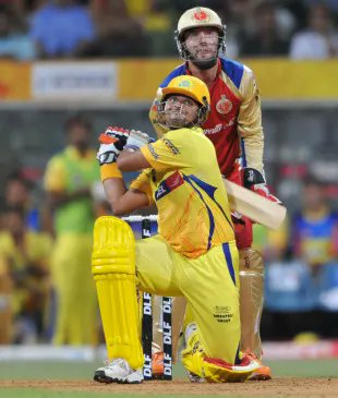 Qualifier 1::::  CSK vs RCBWinning the toss and opting to field; Csk got early breakthrough in the form of Gayle but Virat and Mayank got going till Bravo came and dismissed Mayank. But Virat played a fiery inning that set the tone for RCB in the huge game to set 175/4