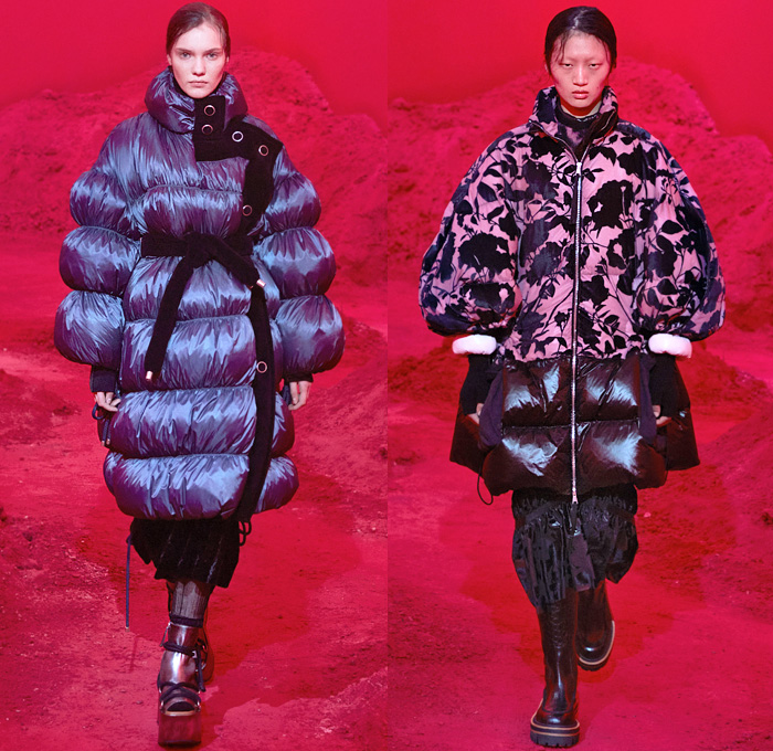 FashionWeekDJO's tweet photo. https://t.co/kvRQqfTckf Moncler 2 1952 2020-2021 Fall Autumn Winter Womens Runway #Moncler #MonclerGenius #Moncler1952 #VeronicaLeoni #MFW #MilanFashionWeek #quilted #puffer #puffa #bubblecoat #tubular #downcoat #coat #parka #leaves #foliage #fauna #boots #platforms #piumoni https://t.co/nshliDJ3qg