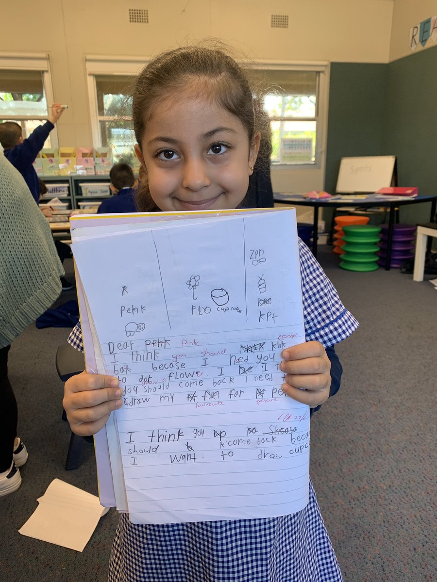 1/2E enjoyed writing a persuasive letter this week. They wrote a letter to convince their favourite coloured pencil to come back! <a href="/fairvaleps/">FairvalePS</a>