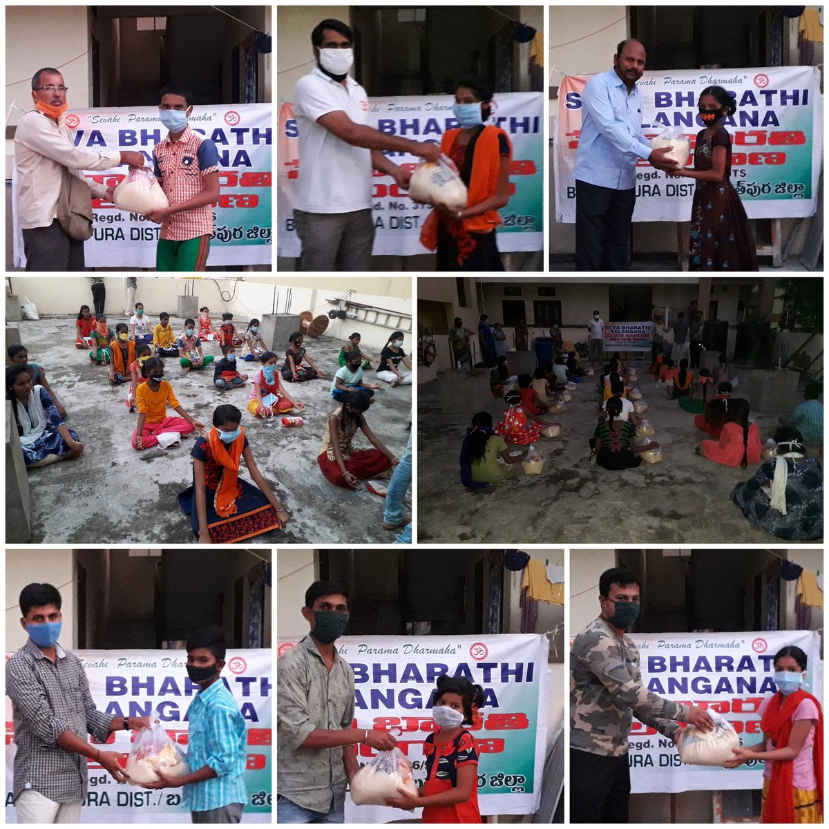 NethajiNareshK's tweet photo. Gave 40 #grocery kits to #sevaBharathi volunteer who are working with #Abhayasikas(Tution students) in #LaxmiNarayanaColony (#SevaBasthi -Slum) #Ramanthapur.
Given #awareness about #SMS(#sanitize-#Mask-#SocialDistancing) to #FightAgainstCorona.
#FindTheNeedy
#FeedTheNeedy https://t.co/36r5Y4G4dU