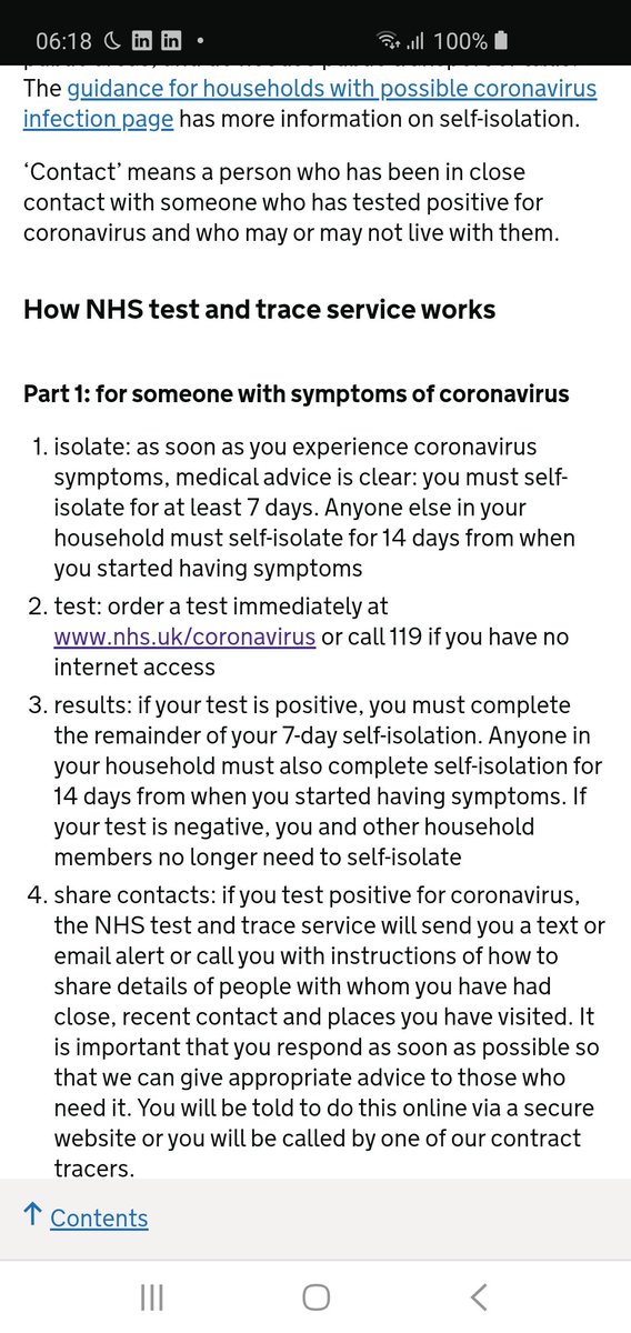I have never seen anything so stupid. https://www.gov.uk/guidance/nhs-test-and-trace-how-it-works1/6