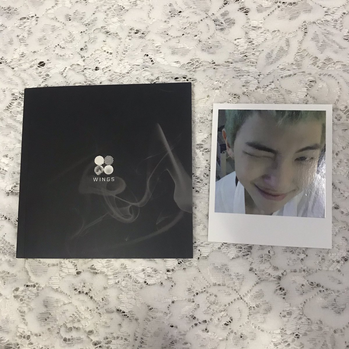 BTS Wings G ver with Namjoon/RM Polaroid rm40 incl postage