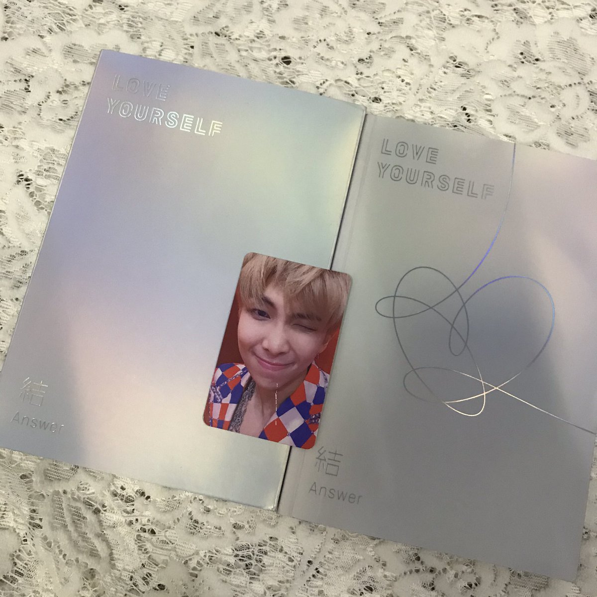 Bts Love yourself: Answer S ver with namjoon pc  condition can check photo below Have Namjoon/RM pc  rm45 incl postage
