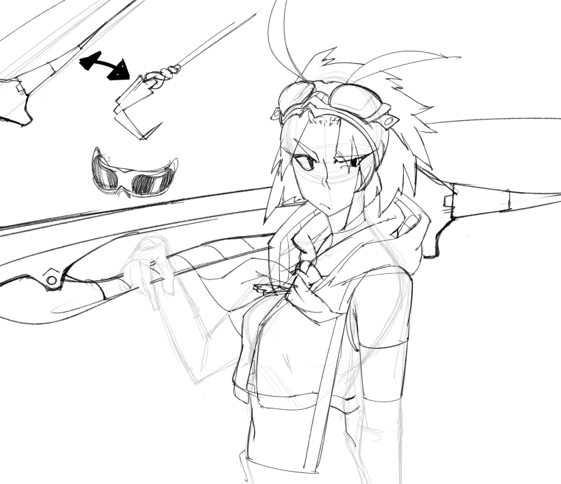 ahaha HAHA reworking Lobbi
i can explain... was reminiscing my hunter chefs and now we're here. 