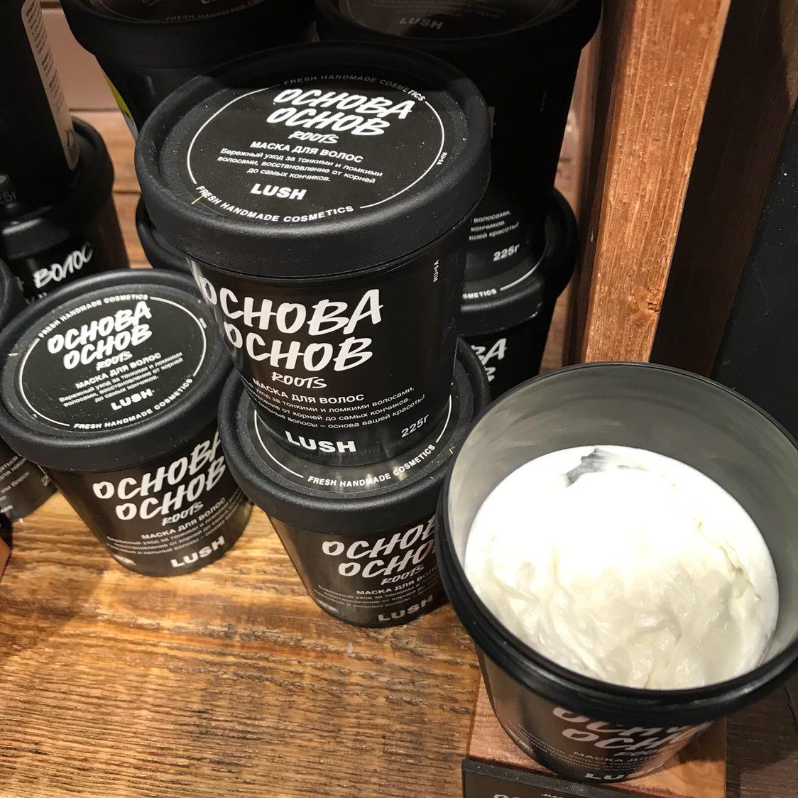 LUSH Roots Hair Treatment. RM30 for 20g.This is a really popular product of LUSH & full tub is RM120 for 225g. It helps to soothe irritated scalp & grow baby hairs! Really helpful for ppl yang ada flaky scalp, gatal, you selalu garu, rambut pun gugur. https://instagram.com/shopasten...