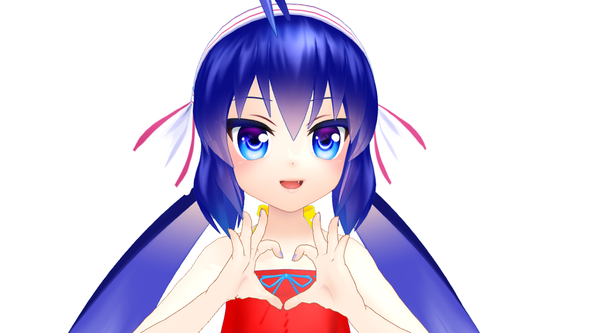 Guegorov 音街ウナ 手ハート Mmd ドレス スカート 3d 音街ウナ ボーカロイド ハート ワンピース服 T Co Owr3usxqa0