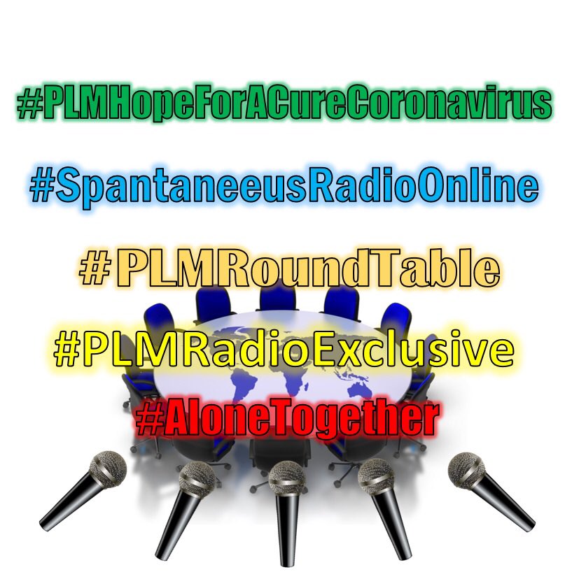 NewsCommentPod's tweet photo. Mark your calendars for Sunday June 7th at 9p ET. We will have part 2 of our #SpantaneeusRadioOnline Roundtable titled #PLMHopeForACureCoronavirus on Blogtalkradio! #PLM #PLMRoundtable #Podcast You can hear it at this link > https://t.co/EcJ03zVn7M https://t.co/ChVKqRwpeA