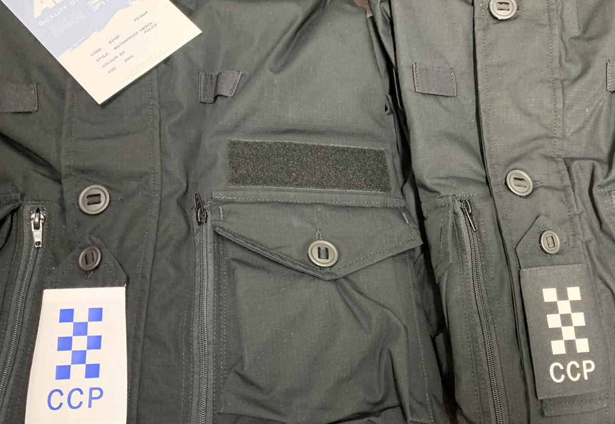 Thank you Robin <a href="/RobinGlander/">Robin Glander</a> for this picture of you modelling your new Arktis Smock with #CCP Member Identifier. We’re looking forward to seeing you in #CLACTON...
