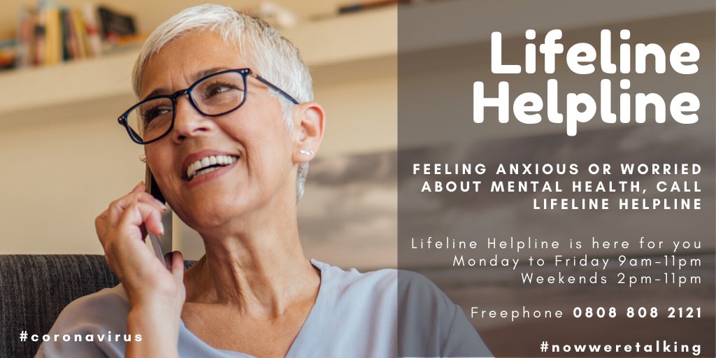 Worried about stress, anxiety or mental health? Call Lifeline Helpline for help, support and advice: 0808 808 2121 (Monday-Friday 9am–11pm and Saturday-Sunday 2pm-11pm) #NowWereTalking orlo.uk/Vi1ZT @LifecraftCamNew <a href="/cpslmind/">CPSL Mind</a> <a href="/SUNnetworkCambs/">The SUN Network</a> <a href="/CPFT_NHS/">CPFT</a> @CambsPboroCCG