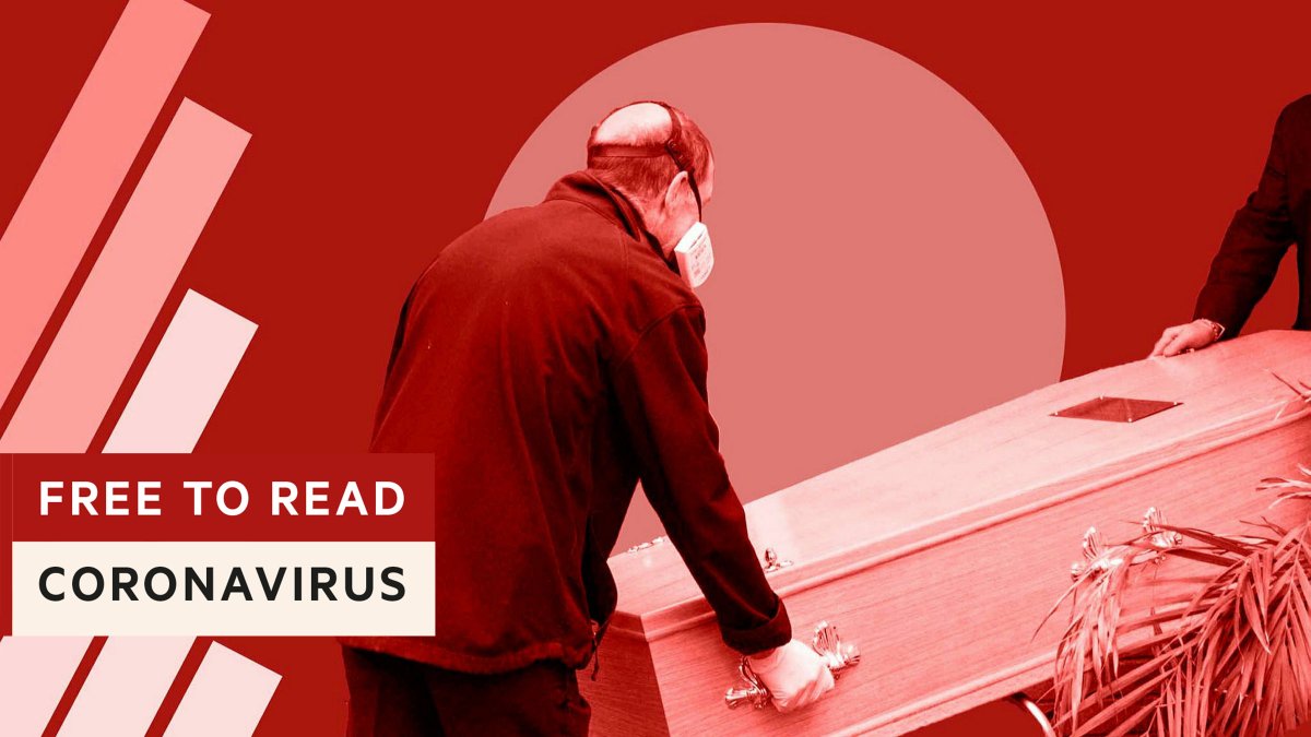 FinancialTimes's tweet photo. Free to Read | FT Exclusive: The UK has suffered the highest rate of excess deaths from the coronavirus pandemic, and the second-highest absolute number of deaths after the US, according to an analysis by the Financial Times https://t.co/ucKRo0B1BI https://t.co/N3Fs0I8rZq