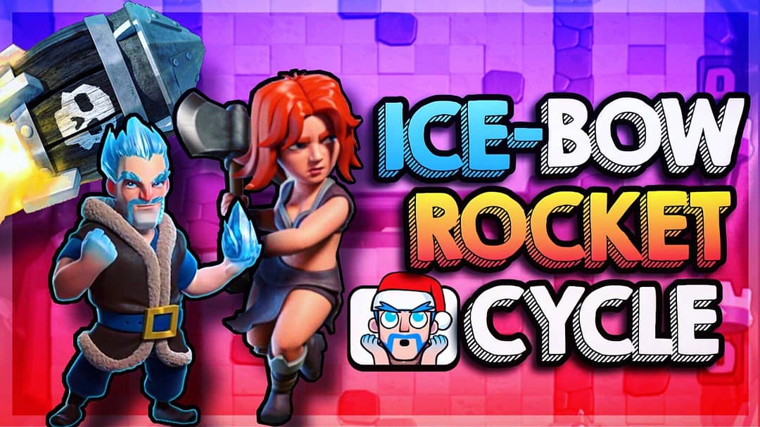 ShawnKit's tweet photo. In today's video I'll be pushing to 6.3k with IceBow deck. It's toxic I know but I don't care ๐ฌ
Link to the video ๐
๐ https://t.co/m0zmOm9o8h
#clashroyale #youtube #rocketcycle #noskill #icebow #ladder https://t.co/yfpAXKZz7T