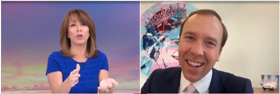 GRCGDS's tweet photo. Kate Burley if you are going to speak on behalf of your viewers, then you should understand your viewers. You approach to matt today was nothing  short of ridiculous, you should be fired. @skynews @kateburley @MattHancock @SkyNewsBreak https://t.co/a0sKONZkBy