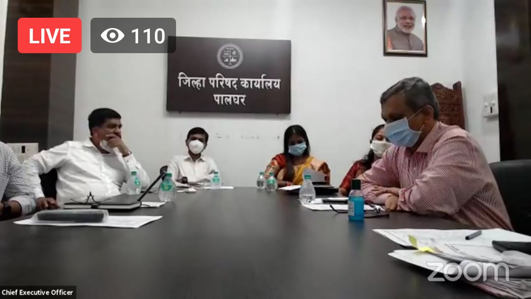 Tiksha_S's tweet photo. On the occasion of #WorldMenstrualHygieneDay, ZP Palghar held Facebook Live event to burst taboos and myths about menstruation which impacts women's emotional state, lifestyle and health.
#MenstruationMatters 
@MoHFW_INDIA 
@PalgharCEO @collectorpal @POSHAN_Official https://t.co/OOW6PO1soe
