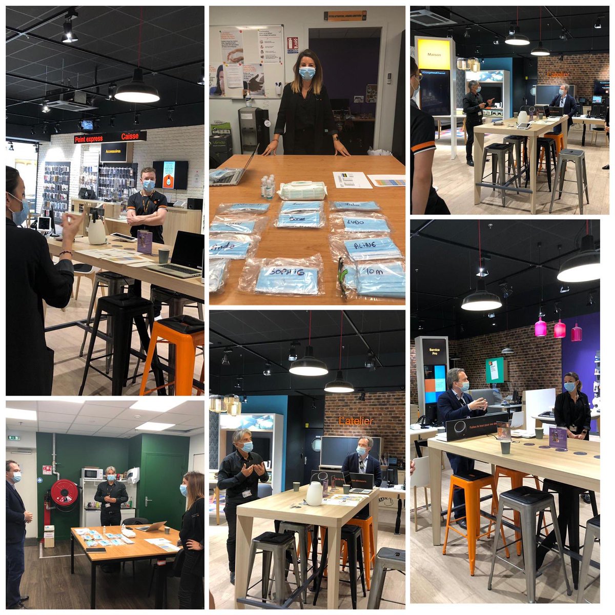 Mille mercis Charlène et Franck pour votre accueil ce matin à la boutique de <a href="/Chalonsenchamp/">Chalons-en-Champagne</a> Croix Dampierre. Sourire , enthousiasme , engagement pour servir nos clients en offrant des conditions sanitaires optimales .La preuve en image😉 <a href="/antoine_blanc/">Antoine Blanc</a>