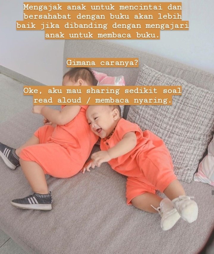 Bibahpidi's tweet photo. Mengajak anak untuk mencintai dan bersahabat dengan buku akan lebih baik jika dibanding dengan mengajari anak untuk membaca buku.
mari belajar read aloud yuk buat anak bayik!
A THREAD
#readaloud #parenting #gemarbaca https://t.co/29GtbLxzfB