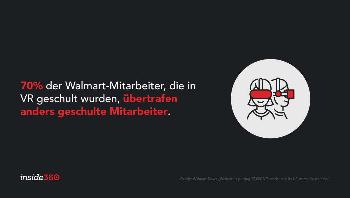 inside360tv's tweet photo. Schulungen und Trainings in VR verankern das erlebte langfristig im Kopf Ihrer Mitarbeiter. So können mit 360 Grad Filmen und Interaktionsmöglichkeiten unterschiedliche Szenarien realitätsnah erlebt werden.

#hr #personalentwicklung #training #personal #innovation https://t.co/3jwLShYrPx