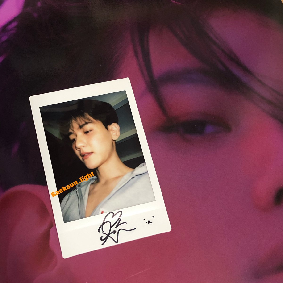  BAEKHYUN 2nd Mini Album ‘Delight’— Special Polaroid Event (2, 3, 4) #BAEKHYUN    #백현    @B_hundred_Hyun