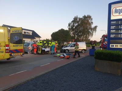 Bestuurders gewond bij ongeval in Groebeek ..