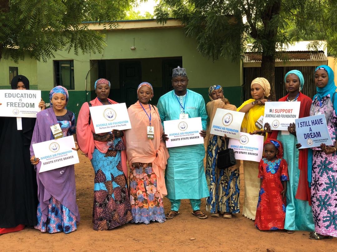 jafsokoto's tweet photo. JAF SOKOTO visit to Sokoto Orphanage Home for sallah celebrations 🥰❤️ May Allah reward their efforts https://t.co/HAeHMrF8sO