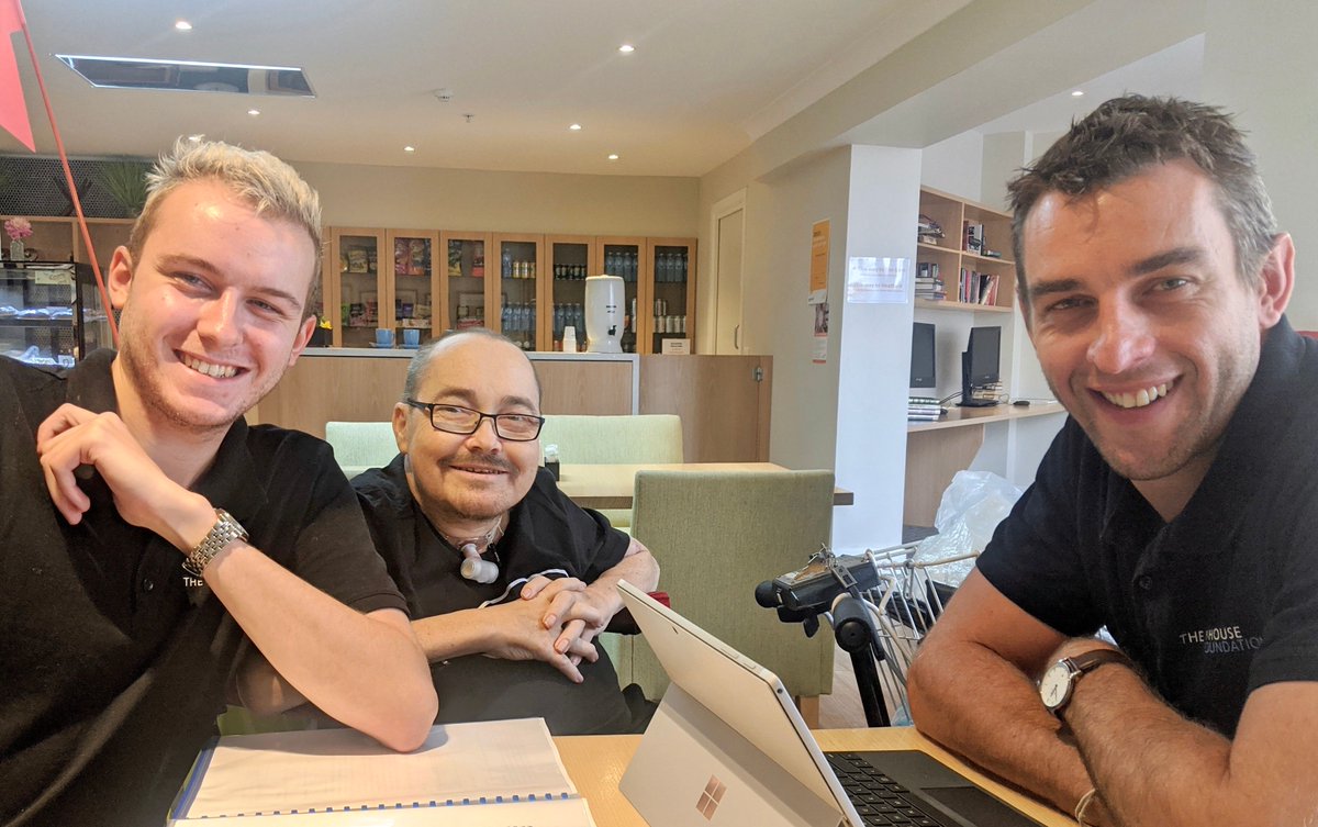 YHouseInc's tweet photo. Meet Nigel, our first Y-Work Program Participant! 
Before the COVID-19 outbreak, our program team and Nigel had a ‘boys day’ - complete with a power session of employment coaching 💪🏼. We can’t wait to get back to face to face sessions when it’s safe!  #YWork #YPIRAC #BoysDay https://t.co/LnlMnExDVk