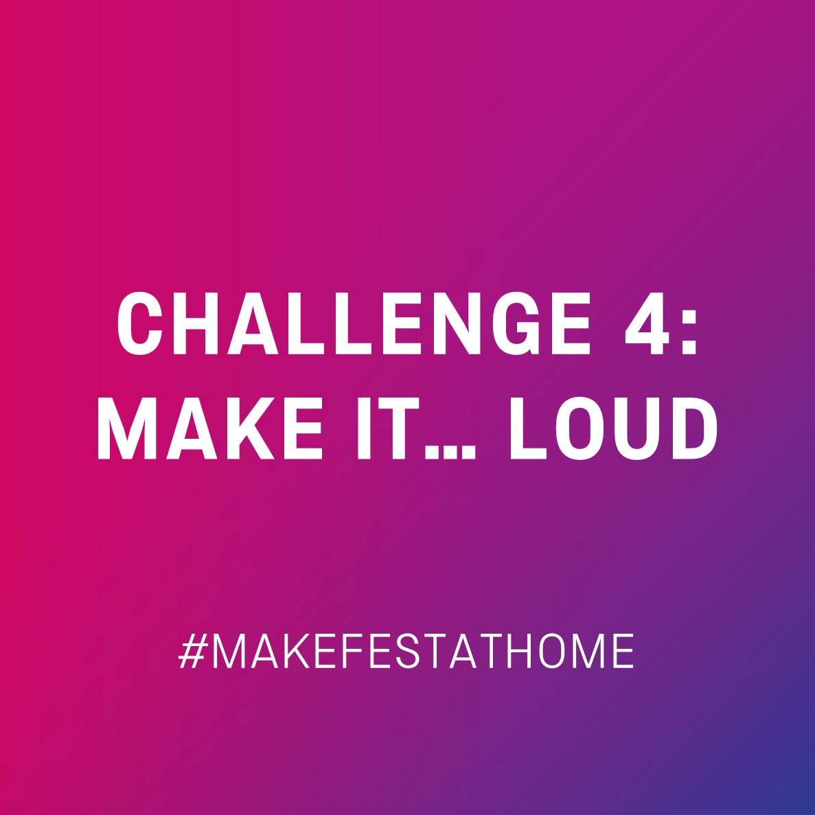 sim_manchester's tweet photo. Day four of #MakefestAtHome means we need to #MakeItLoud 📣 Join us at 10am for our make or try your own 🎺 And don't forget to keep it loud for the #clapforcarers and #togetherinonevoice tonight 👏 Find out more about today's make here: https://t.co/XNjbCCf4MU https://t.co/uEaApkUi5h