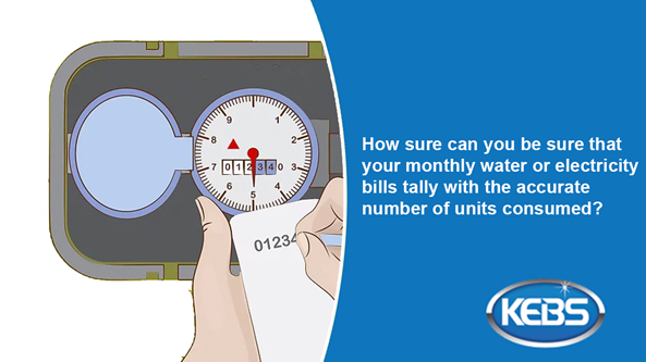 KEBS_ke's tweet photo. How sure can you be sure that your monthly water or electricity bills tally with the accurate number of units consumed? If the meters are not calibrated, this can lead to overbilling or loss of revenue.
#Calibrate #MetrologyMonth #KEBSMetrology https://t.co/NQ5cESYZzy