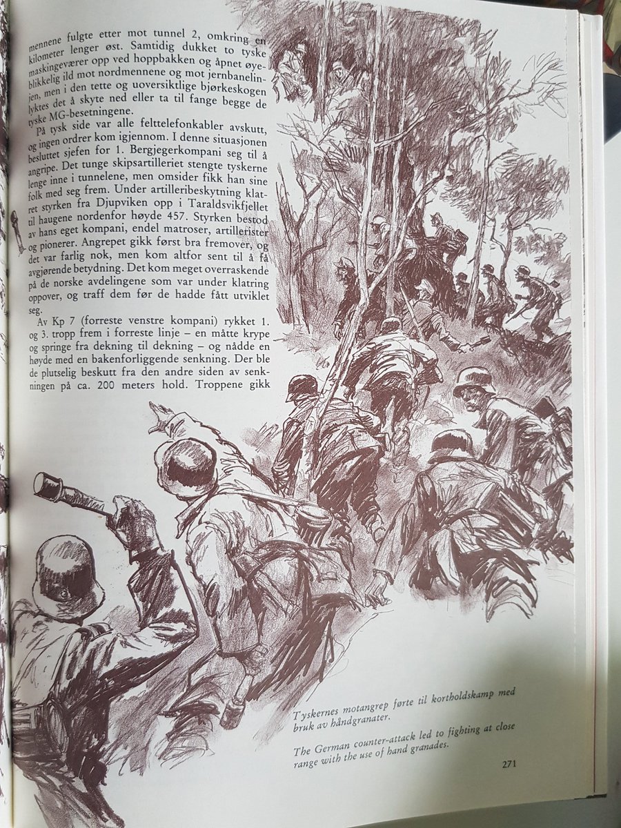 In the hours of the air attack, the allies in the mountain list their heavy support and were strafed and bombed by enemy planes.As if that wasn& #39;t enough, Lt. Schweiger and his jäger counterattacked in the close quarters of rocks, woods and cliffs.